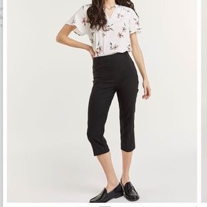 Reitmans High Rise Slim Leg Capri Pant The Iconic - Petite
